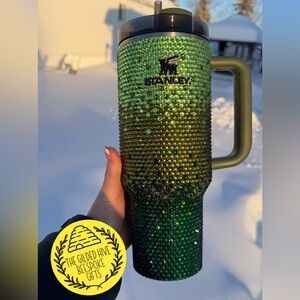 Ombré glass rhinestone Authentic Stanley Quencher 2.0